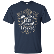 Awesome since 1945 73rd Birthday T Shirt 73 Years Old