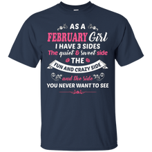 As A February Girl T-Shirt Womens Birthday Gifts Shirt