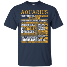 Awesome Aquarius T-Shirt Born In February Pride