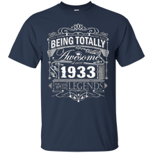 Awesome Since 1933 84th Birthday T Shirt 84 Years Old