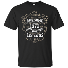 Awesome since 1972 46th Birthday T Shirt 46 Years Old