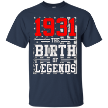 1931 The Birth Of Legends Gift For 86 Yrs Years Old 86th