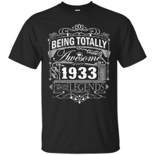 Awesome Since 1933 84th Birthday T Shirt 84 Years Old