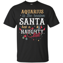 Aquarius Is The Reason Santa Has A Naughty List T-shirt