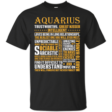 Awesome Aquarius T-Shirt Born In February Pride