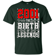 2001 The Birth Of Legends Gift For 16 Yrs Years Old 16th