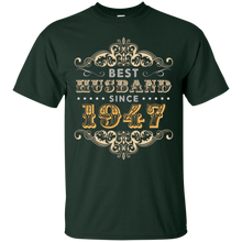 70th Wedding Anniversary Gift 70 yrs Best Husband Since 1947