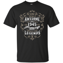 Awesome since 1945 73rd Birthday T Shirt 73 Years Old