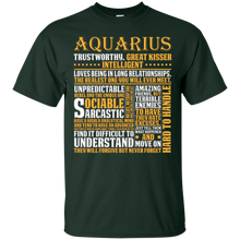 Awesome Aquarius T-Shirt Born In February Pride